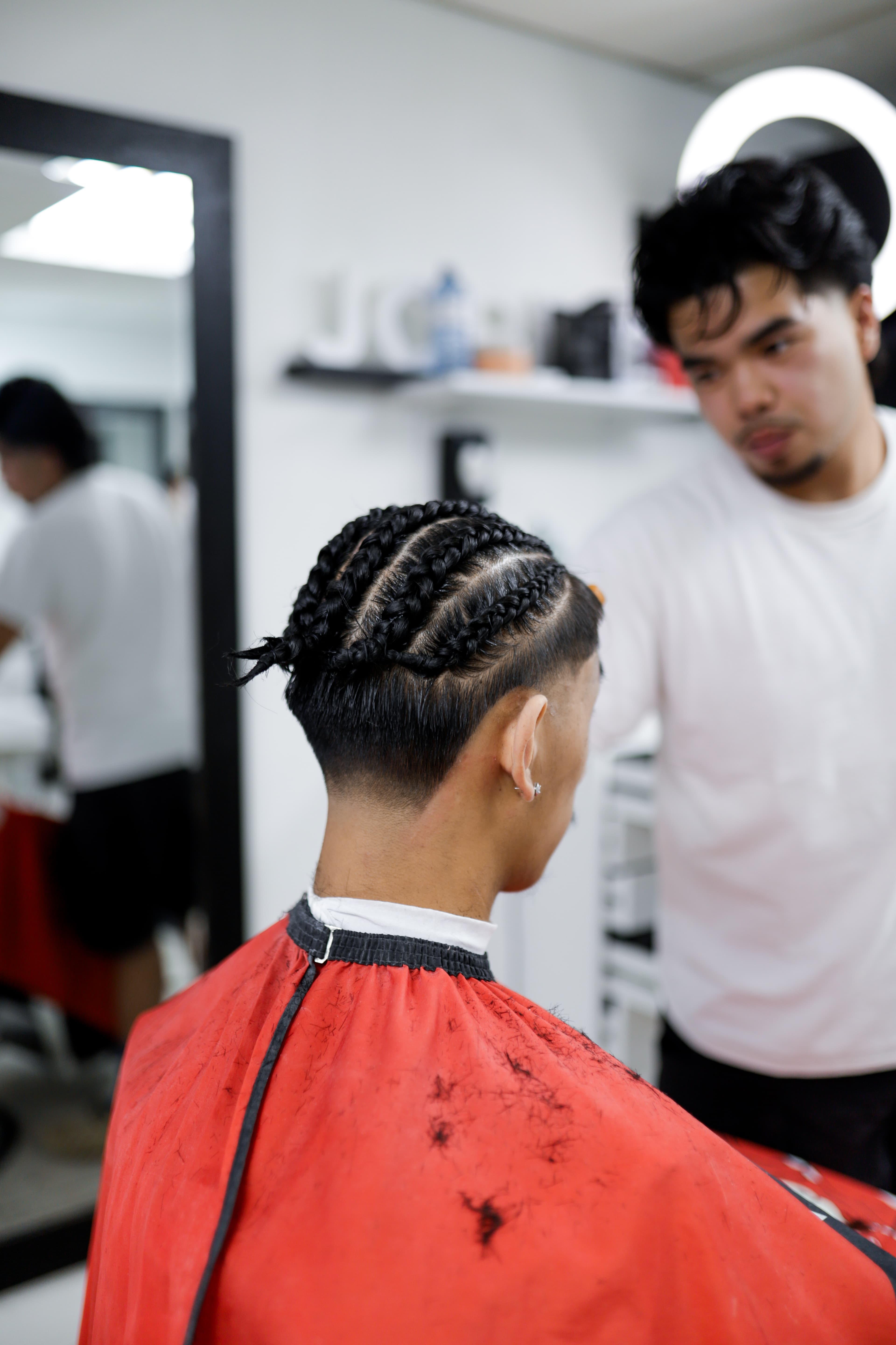 Recent haircut at OutKasts Barbershop